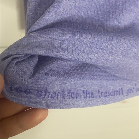 Lululemon Run Swiftly Long Sleeve Purple Sz. 4 - Picture 4 of 7